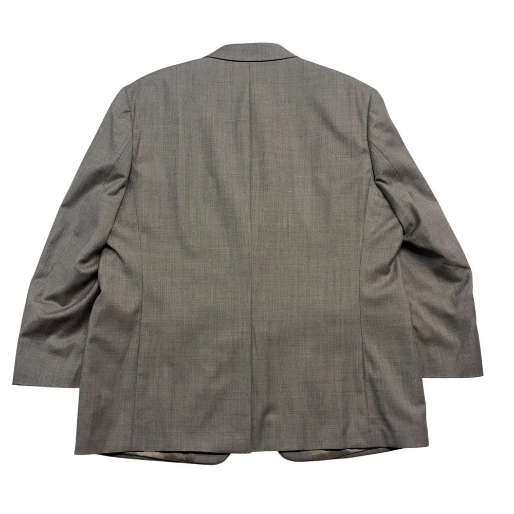 Ralph Lauren 48R Tan Blazer Jacket Sport Suit Coat All Season Wool Two Button